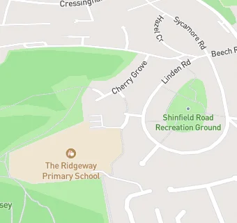 map for Caterlink at The Ridgeway Primary School