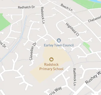 map for Radstock Primary School