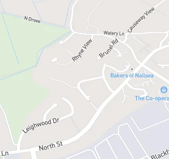 map for Nailsea & Backwell Rugby Club