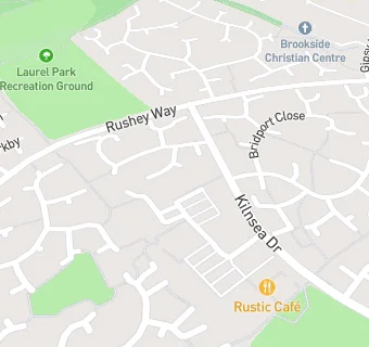 map for Lower Earley Baptist Church