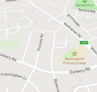 map for Mottingham Primary School