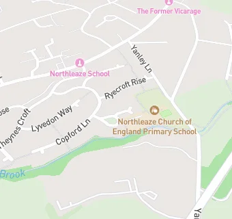 map for Northleaze Church of England Primary School