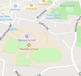 map for Nailsea School