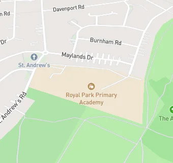 map for Royal Park Primary Academy