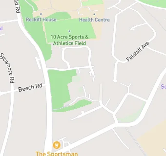 map for Emmbrook Court Very Sheltered Housing