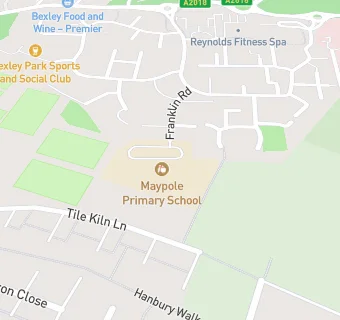 map for Maypole Primary School