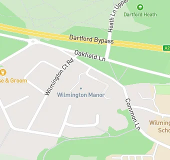 map for Wilmington Manor Nursing Home