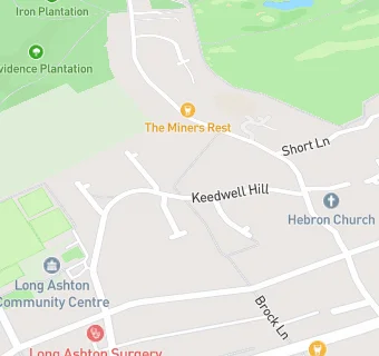 map for Long Ashton Community Centre