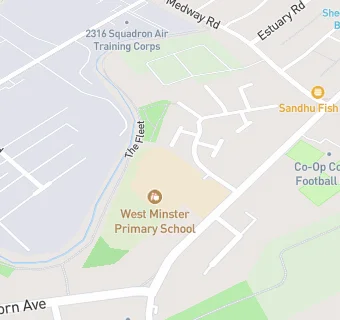 map for West Minster Primary School