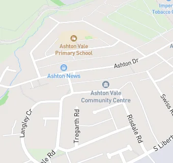 map for Ashton Vale Pre-School