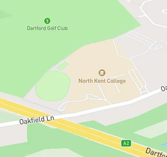 map for North Kent College