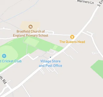 map for Bradfield Sunshine Club