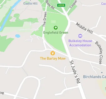 map for The Barley Mow