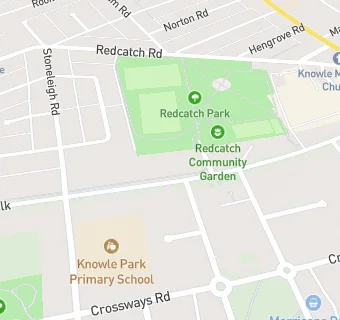 map for Redcatch Community Garden