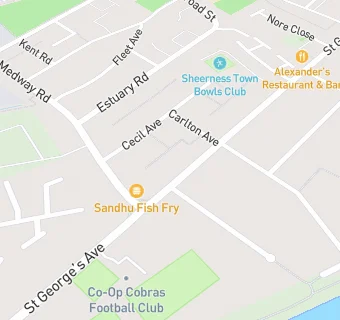 map for Sandhu Fresh Fry