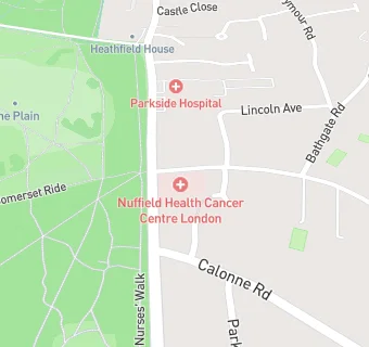 map for Cancer Centre London