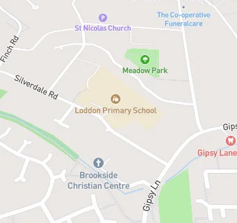 map for Cater Link at Loddon Primary School