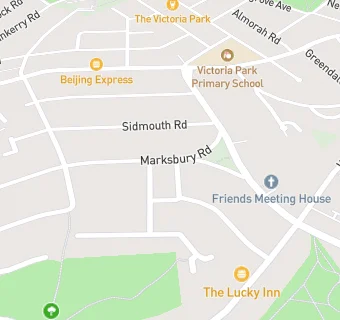 map for Marksbury Road Surgery