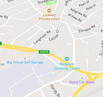 map for The Bristol Rocks Cafe