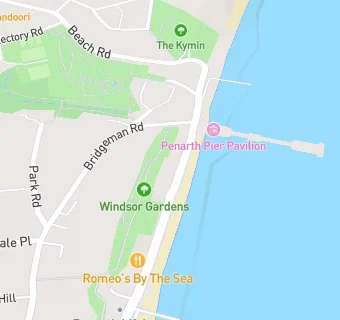 map for Penarth Yacht Club