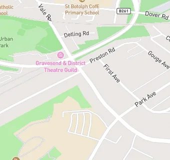 map for Springhead Health