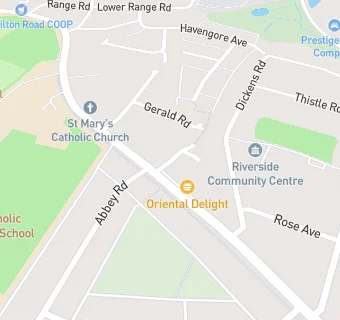 map for Oriental Delight