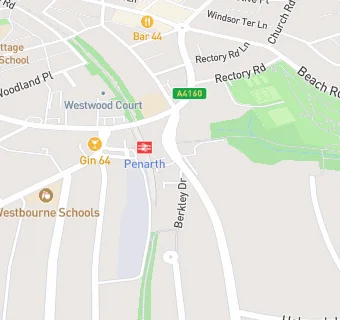 map for Westbourne School Boarding House