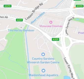 map for Coffee Haven at Winnersh Garden Centre