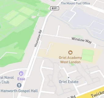 map for Oriel Academy West London