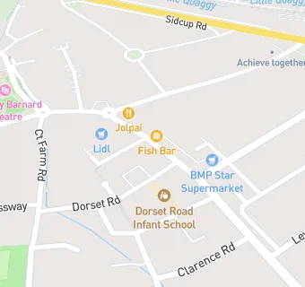 map for Mottingham Methodist Church