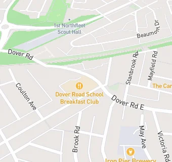 map for Dover Road Community Primary School