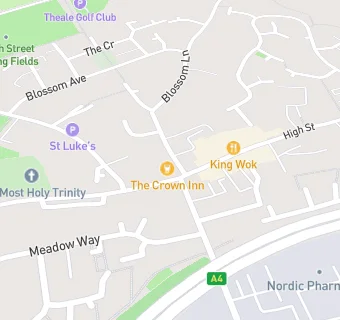 map for Crown Inn,The