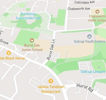 map for Schoolsout At Holy Trinity Church Of England School