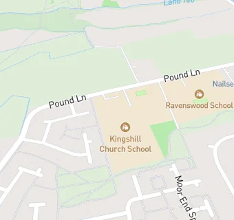 map for Kingshill Church School