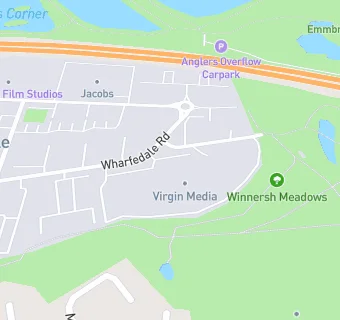 map for Eurest at Virgin Media