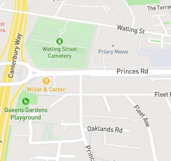 map for Princes Fish Bar