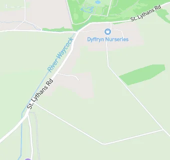 map for Dyffryn Springs