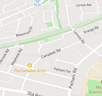 map for Campbell Arms