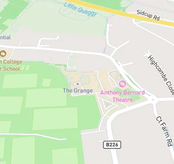 map for Eltham College