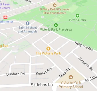 map for Victoria Park