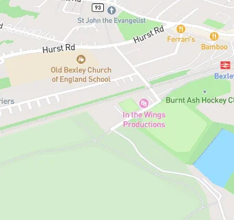 map for Burnt Ash (Bexley) Hockey Club