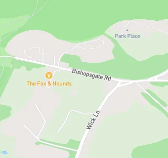 map for The Fox and Hounds