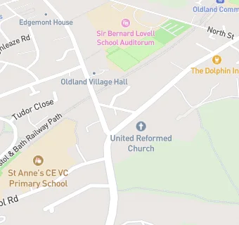 map for Oldland Dental Practice