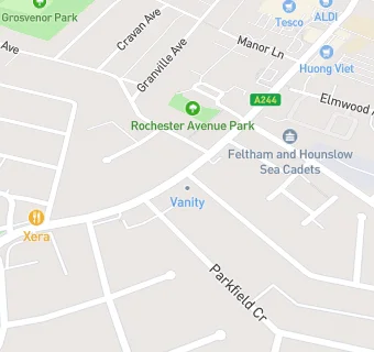 map for Feltham Supermarket