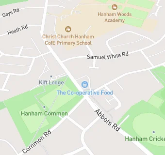 map for Hanham Takeaway