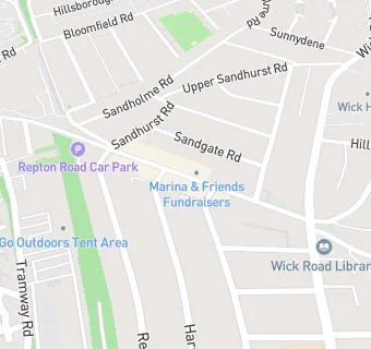 map for D'Licious Bites Sandwich Shop