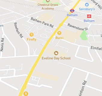 map for Eveline Day School