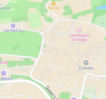 map for University of Reading