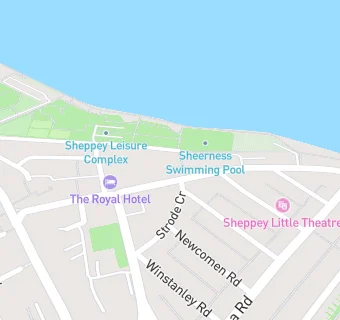 map for K And P Newsagents