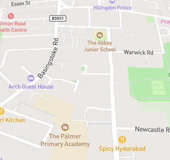 map for The Avenue Special School